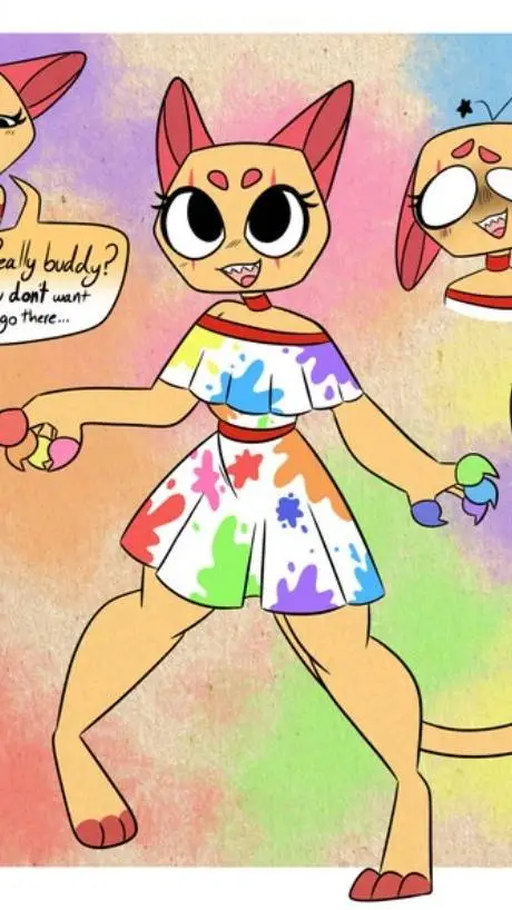 ai character: Scraps! background