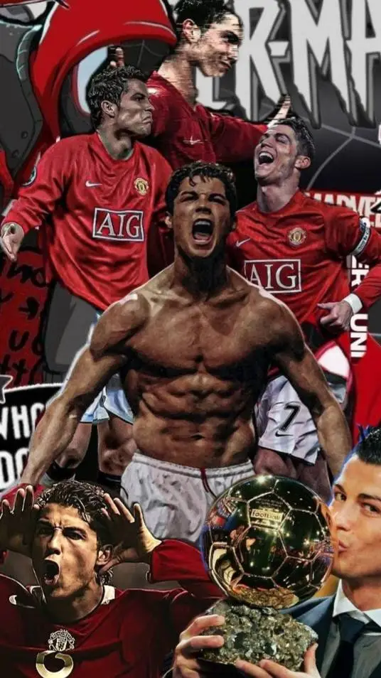 ai character: CRISTIANO RONALDO background
