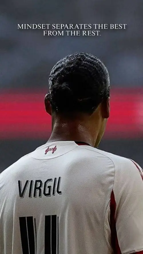 ai character: Virgil Van Dijk ⚽️ background