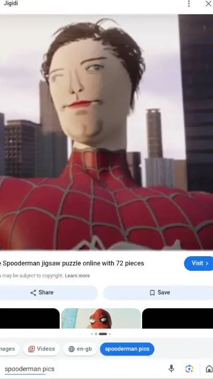 ai character: spoodererman  background