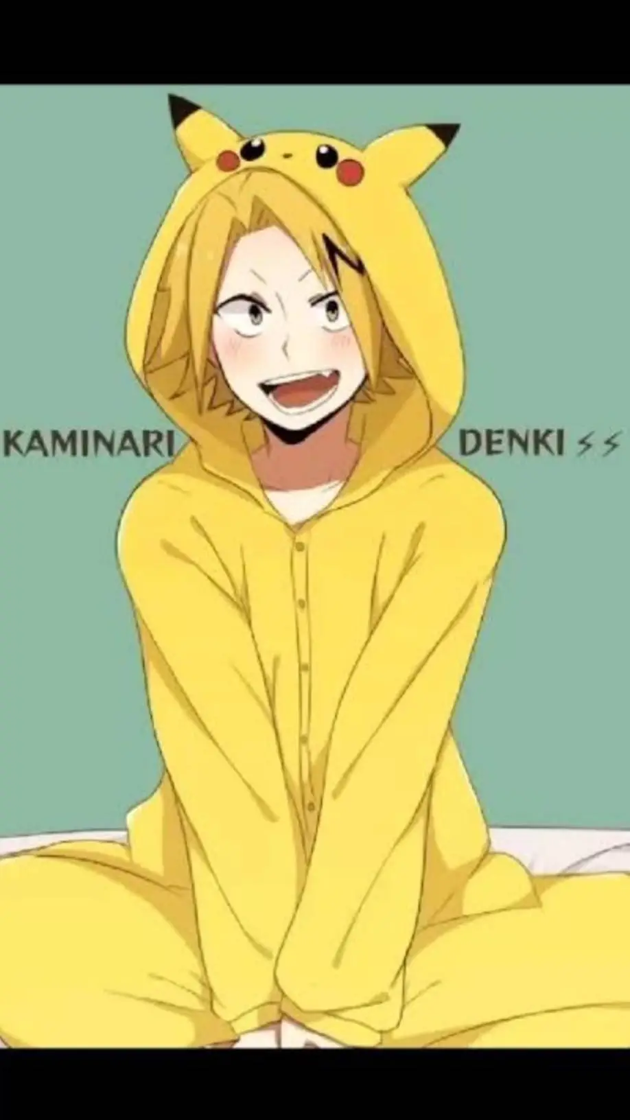 ai character: denki kaminari! background