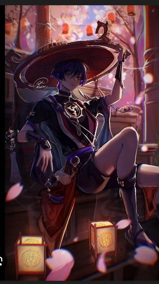 ai character: Scaramouche  background