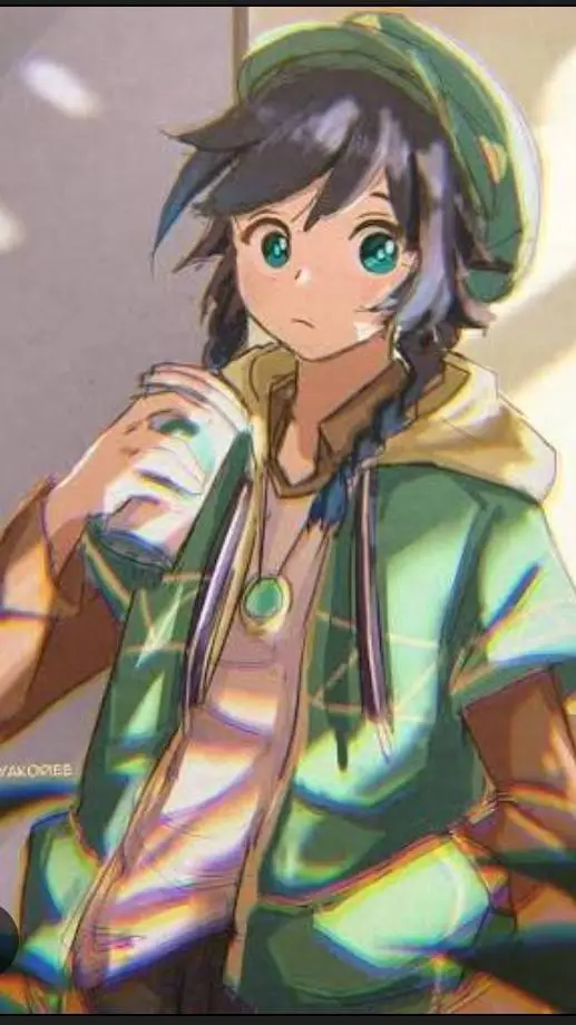 ai character: Modern Venti background