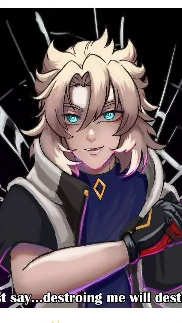 ai character: Progenitor Albedo background