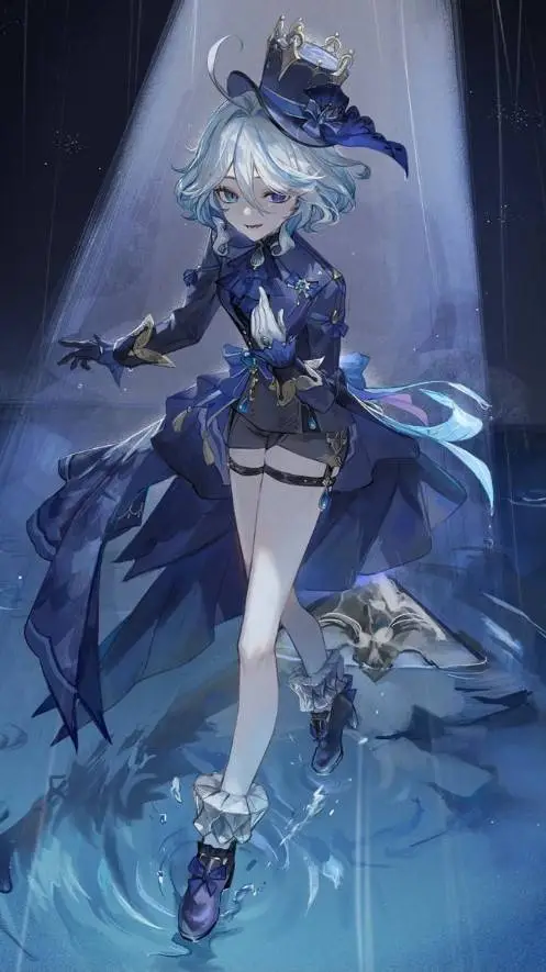ai character: Furina background