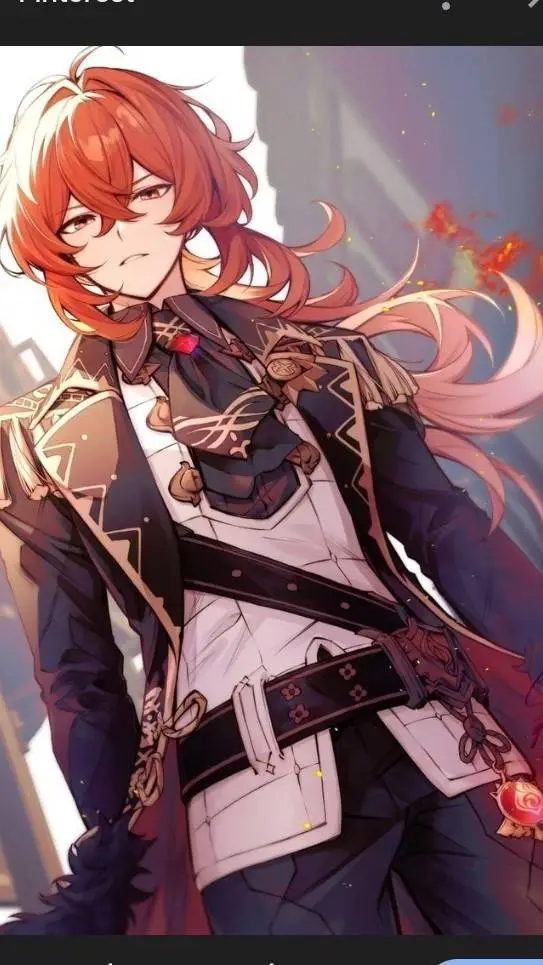 ai character: Diluc background