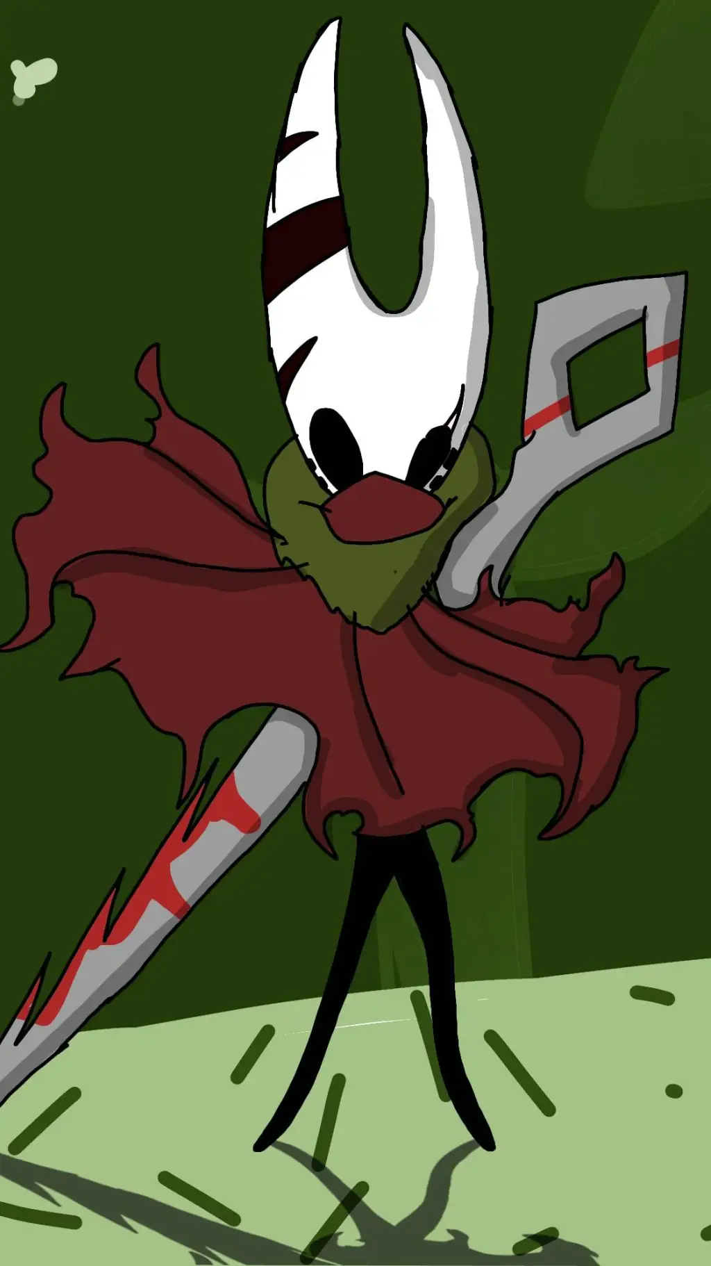 ai character: Hornet (cazadora)  background