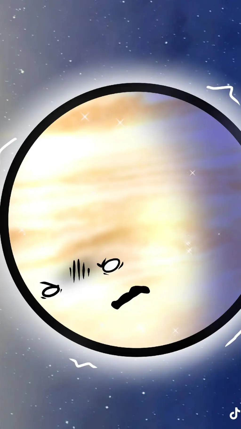 ai character: Venus atmosphere?! background