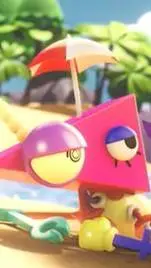 ai character: ZOOBLE background