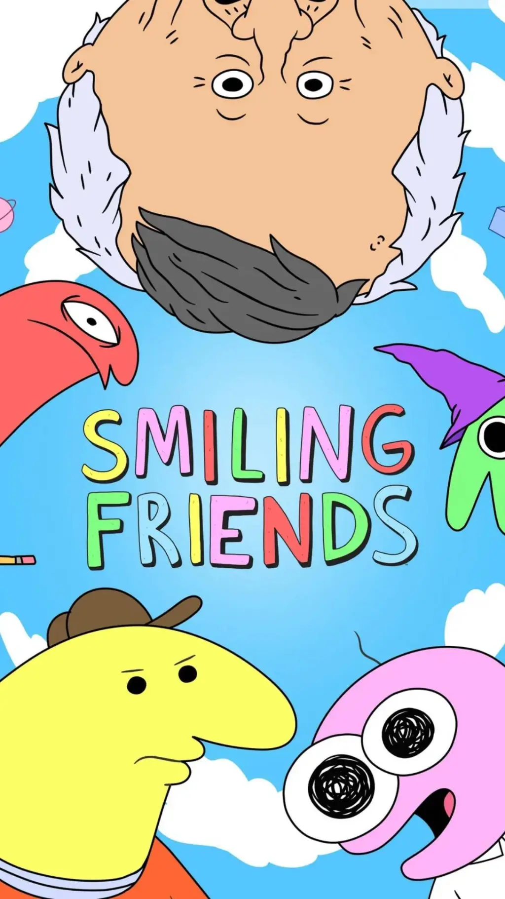 ai character: Smiling Friends background
