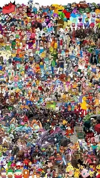 ai character: filler background