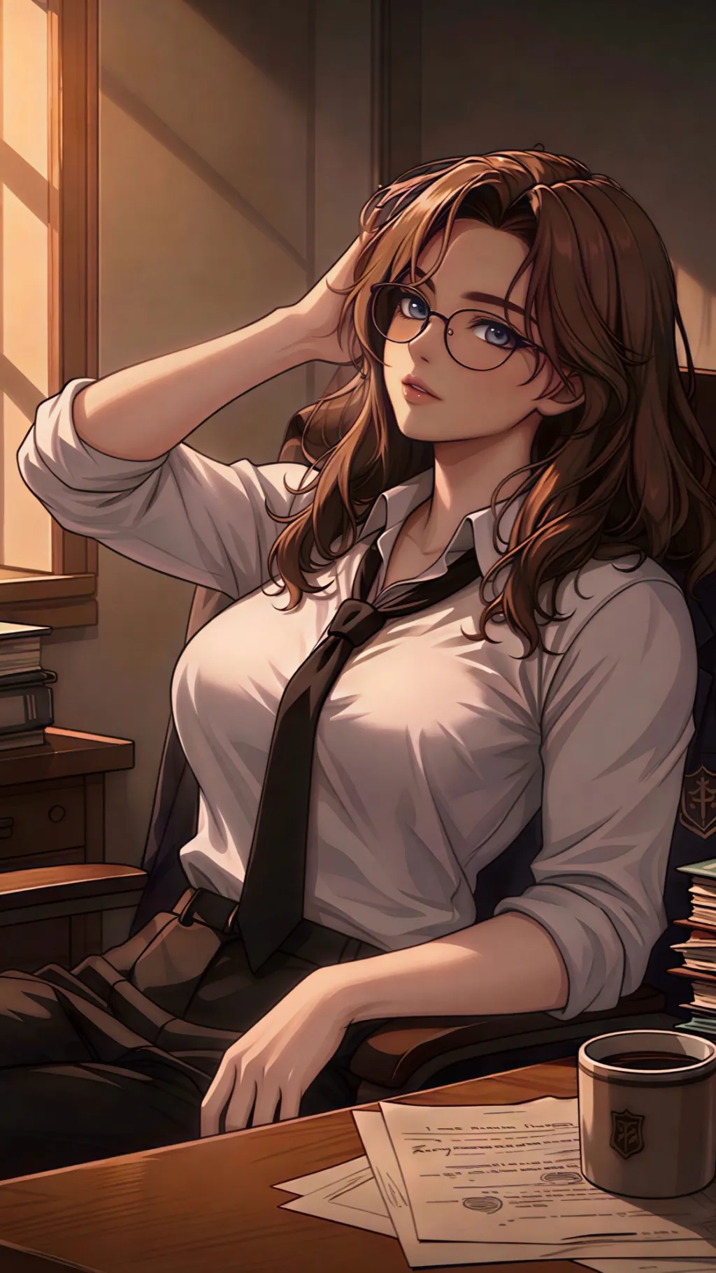 ai character: Ivory Bloodstone background