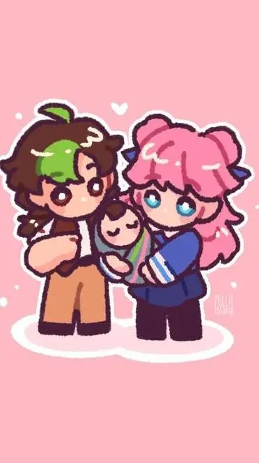 ai character: Lizzie!  background