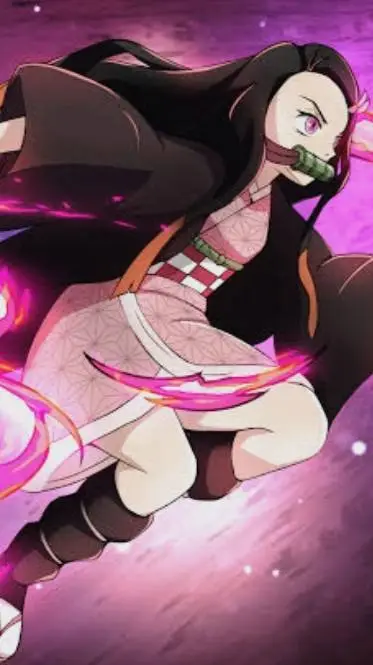 ai character: NEZUKO KAMADO  background