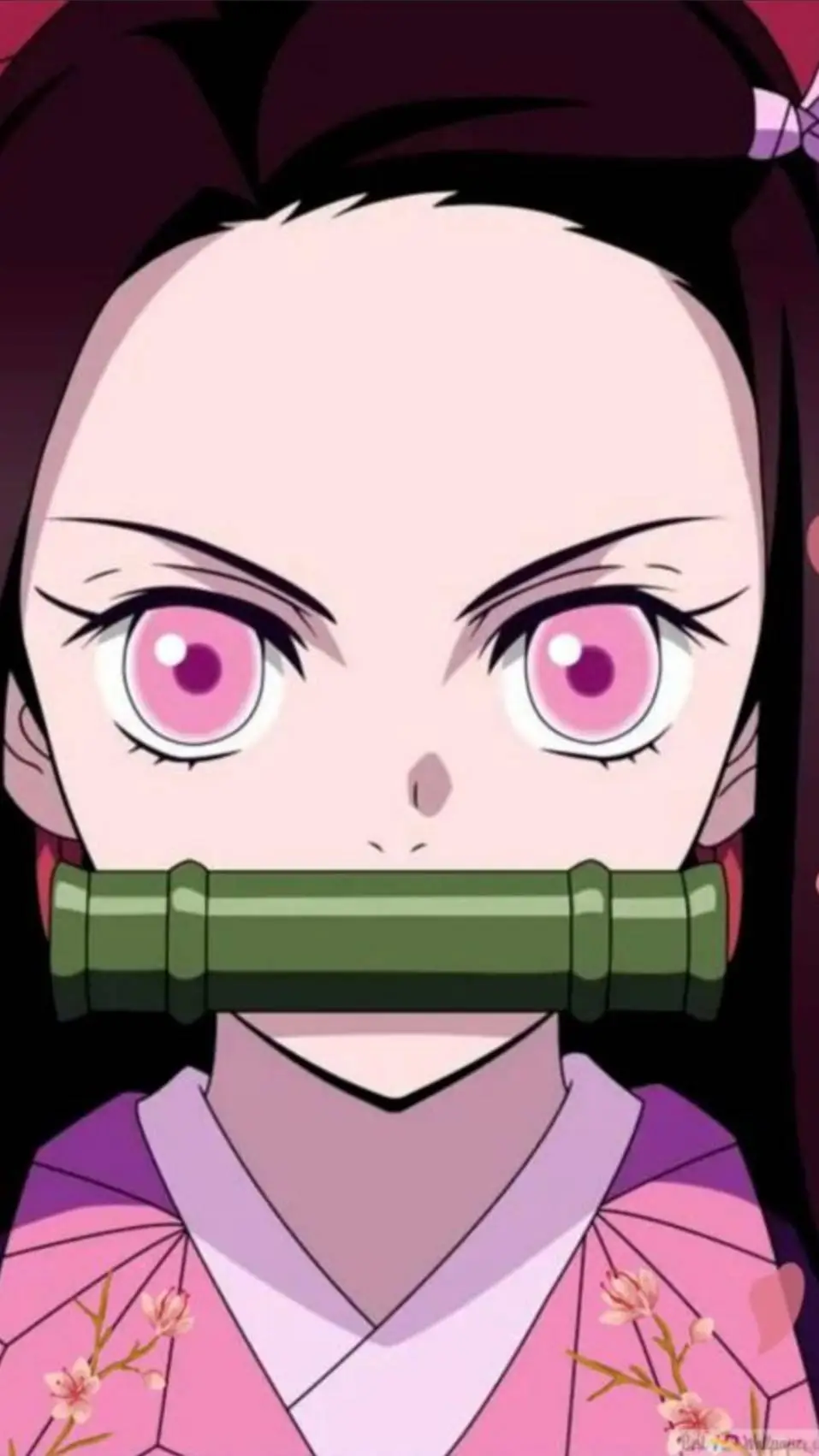 ai character: nezuko kamado background