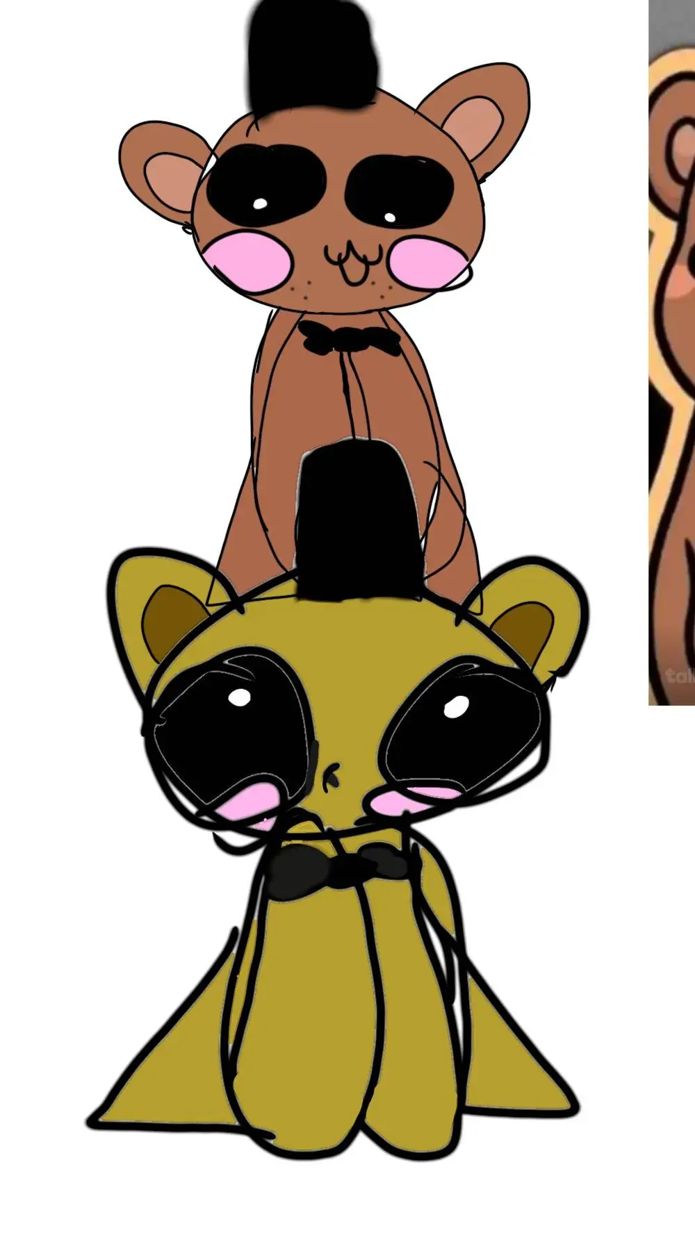ai character: FNAF  background