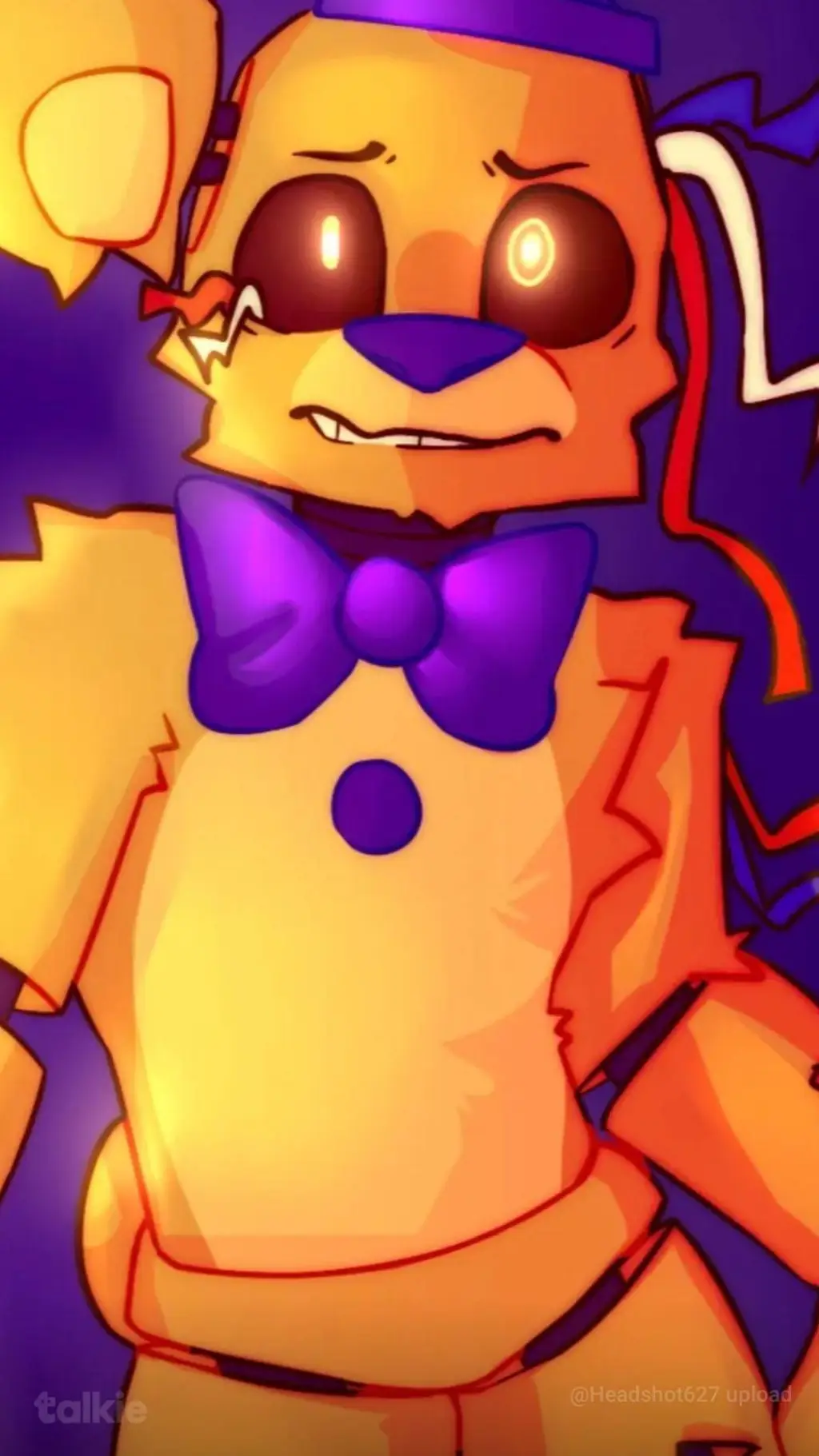 ai character: FNAF  background