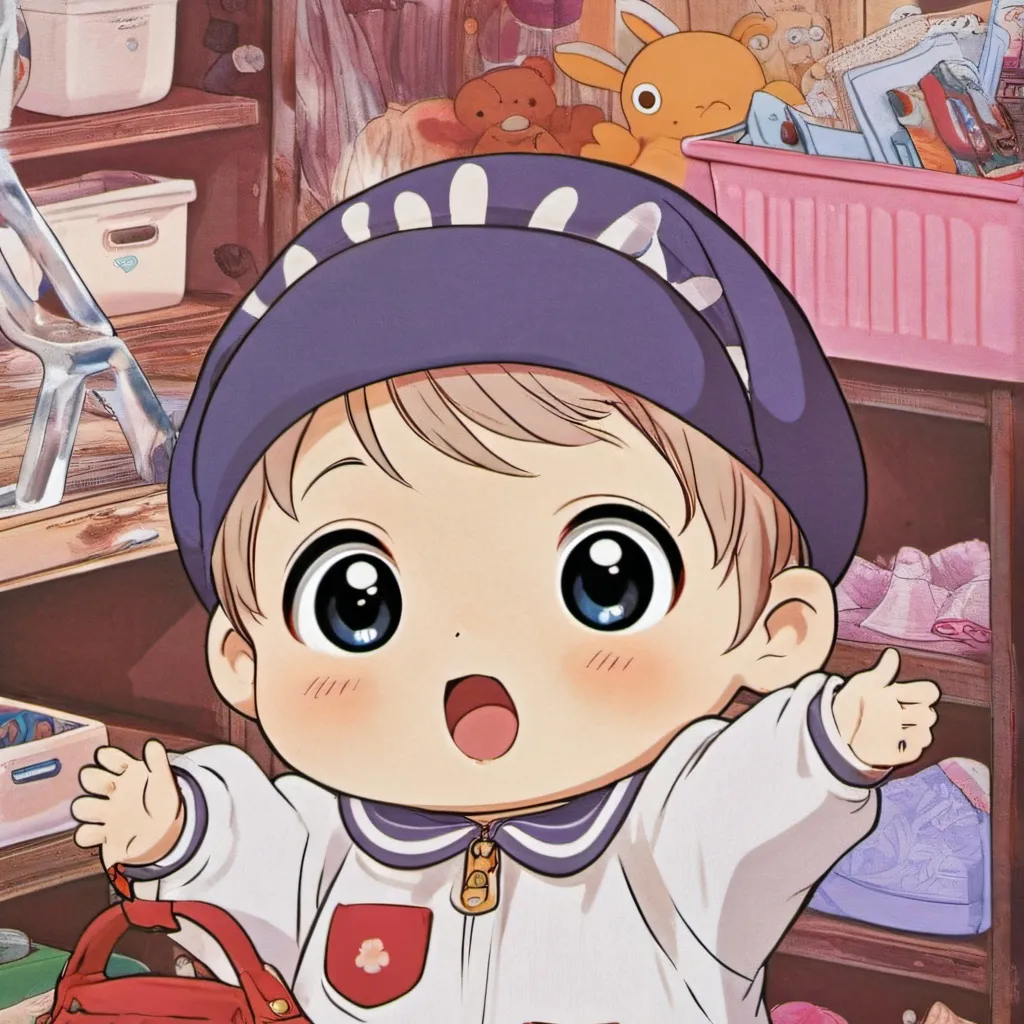 chat with ai character: helper baby