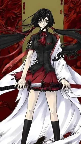ai character: Blood-c. background