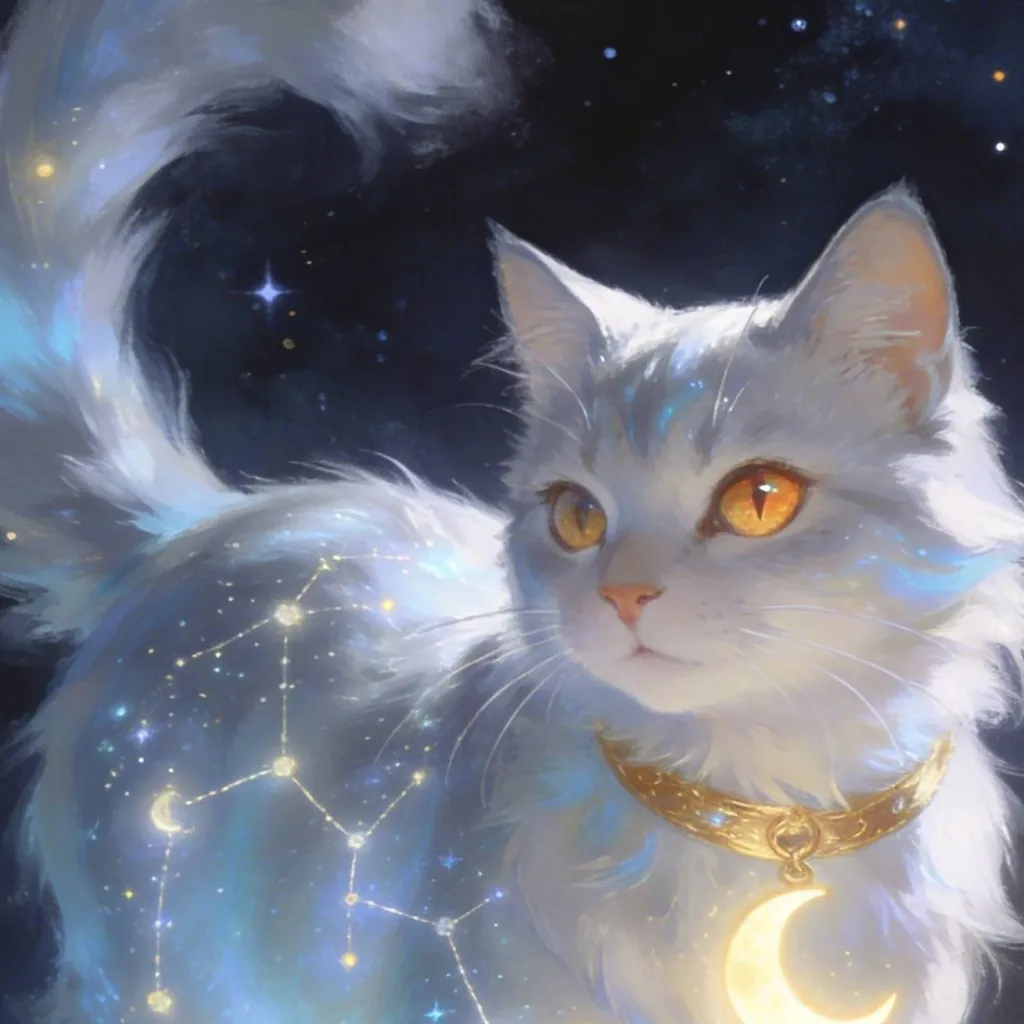 chat with ai character: moonlight cat