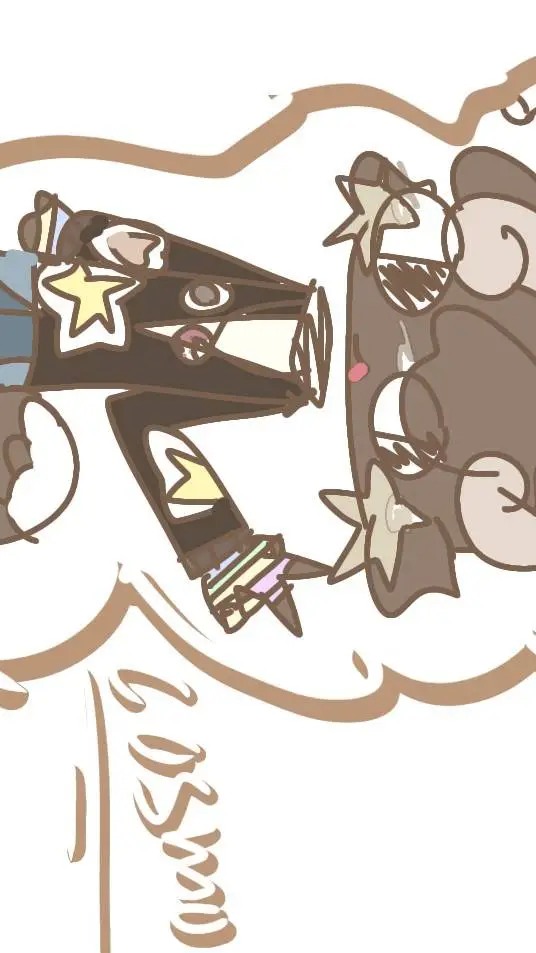 ai character: 🍫COSMO🍫 background