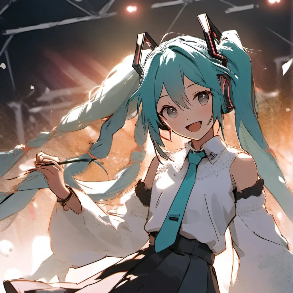 chat with ai character: Miku