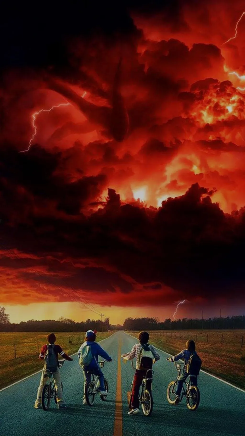 ai character: STRANGER THINGS background