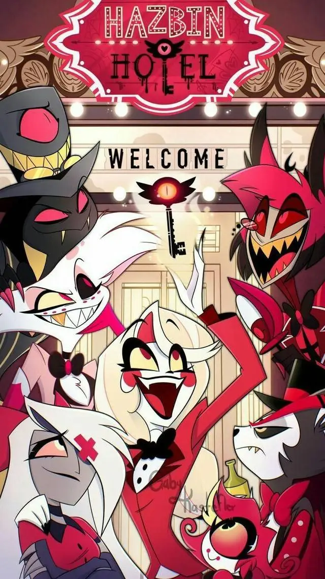 ai character: Hazbin hotel Human background