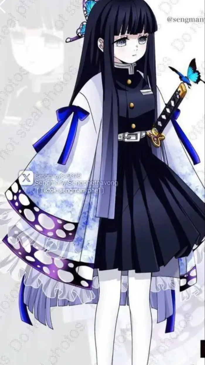 ai character: Sophia🦋⚔️ background