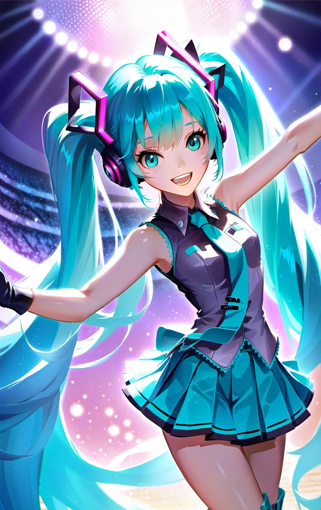 chat with ai character: Miku