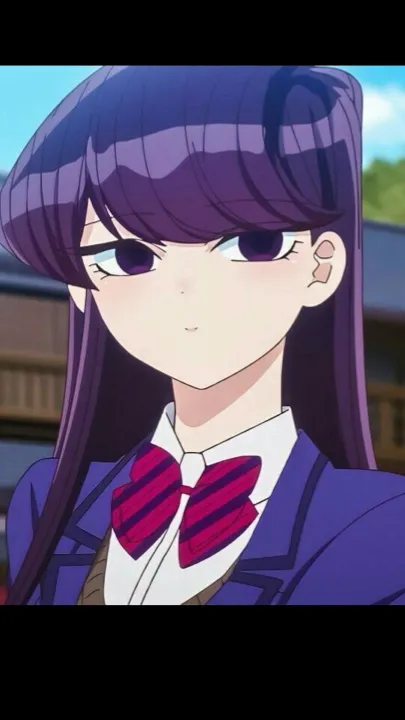 ai character: Komi shouko background