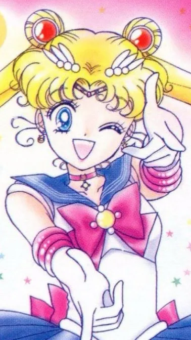 ai character: Serena Tsukino background