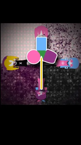 ai character: Candy train background