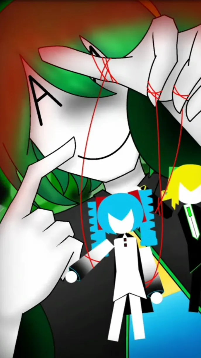 ai character: Green apple 2.0 background