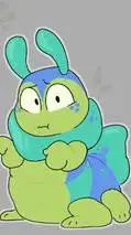 ai character: squirm!!!!  background
