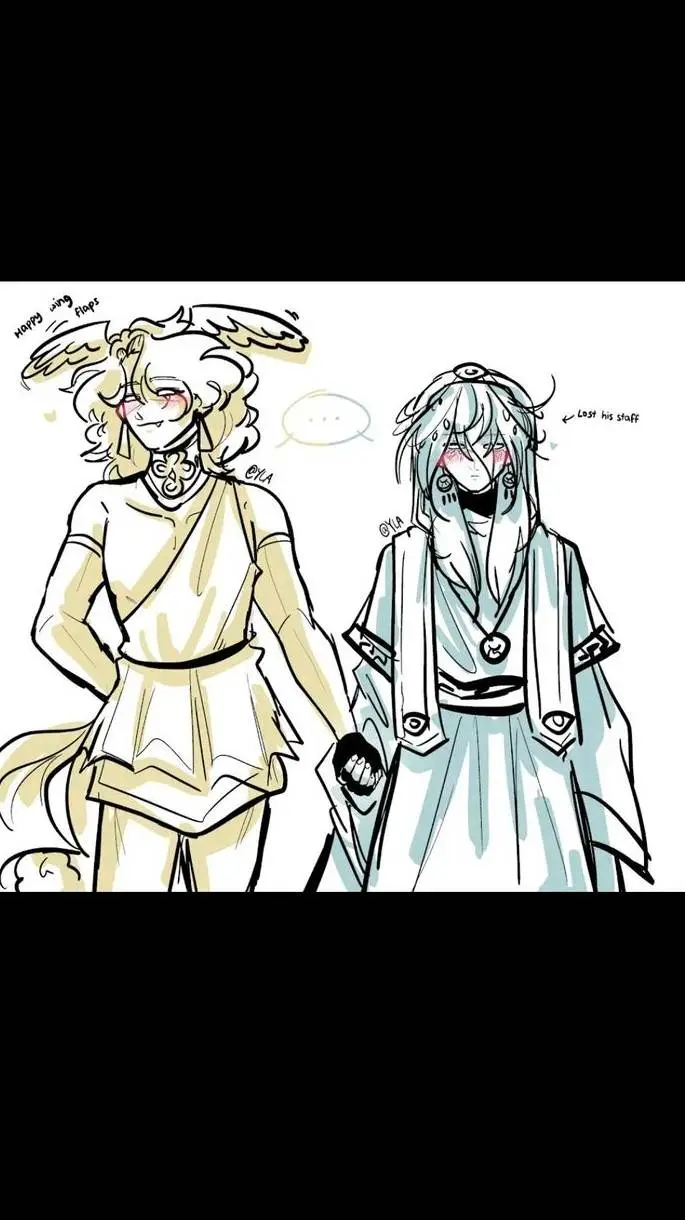 ai character: Hermes & Tiresias  background