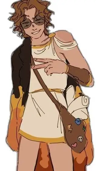 ai character: Hermes  background