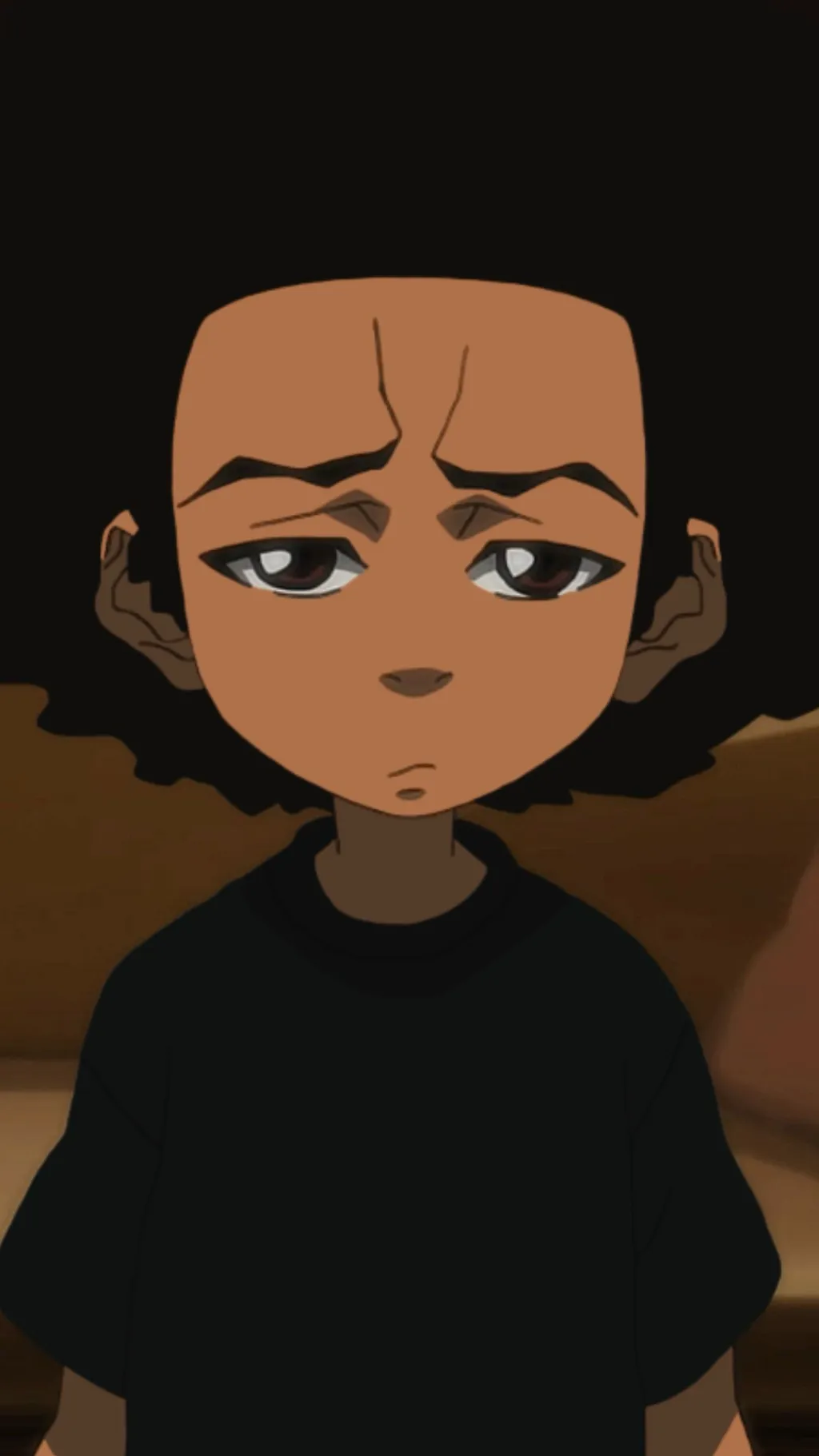 ai character: Huey freeman  background