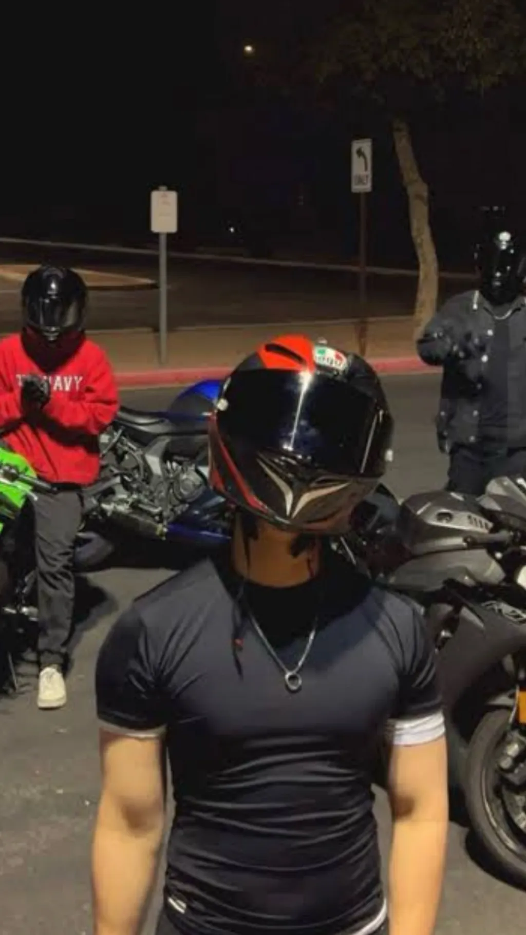ai character: Bikers background