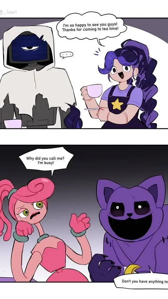 ai character: 🌕.POPPY PLAYTIME.🧸 background