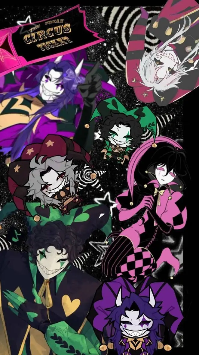 ai character: 🎪THE FREAK CIRCUS🍻 background