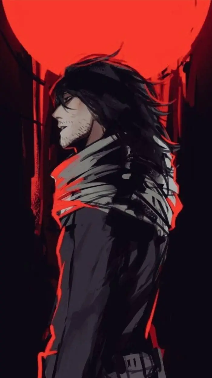 ai character: hurt Shouta Aizawa background