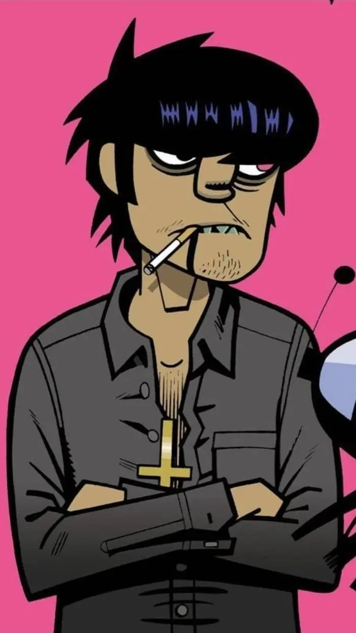 ai character: Murdoc Niccals 3 background