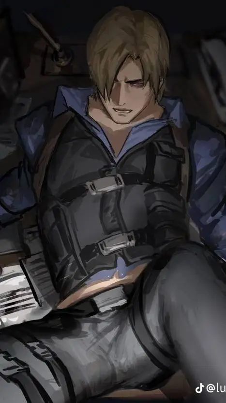 ai character: Leon kennedy 3 background