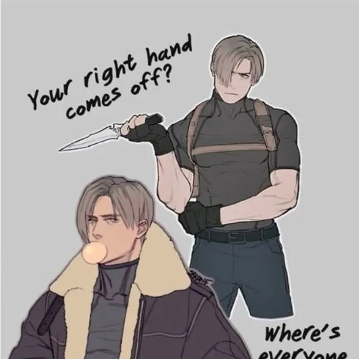 chat with ai character: Leon kennedy 5
