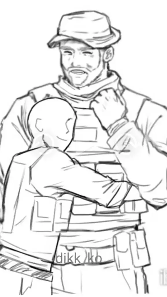 ai character: John Price x you background