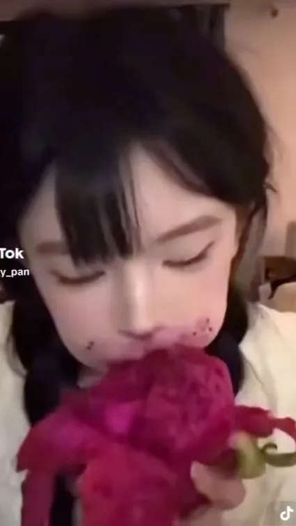 ai character: The dragon fruit i  background