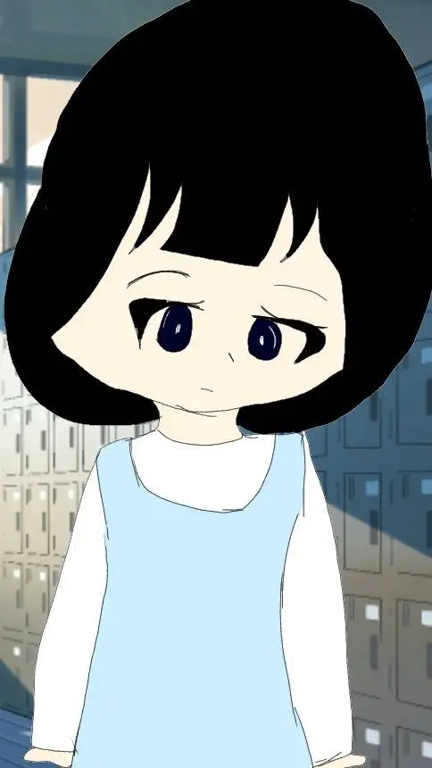 ai character: Girl with conditio background