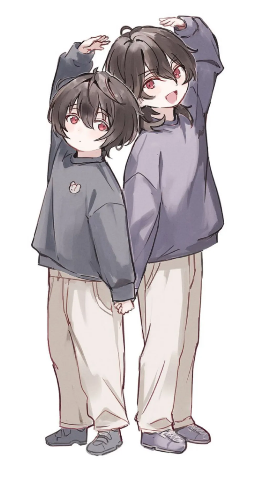 ai character: brothers!! background