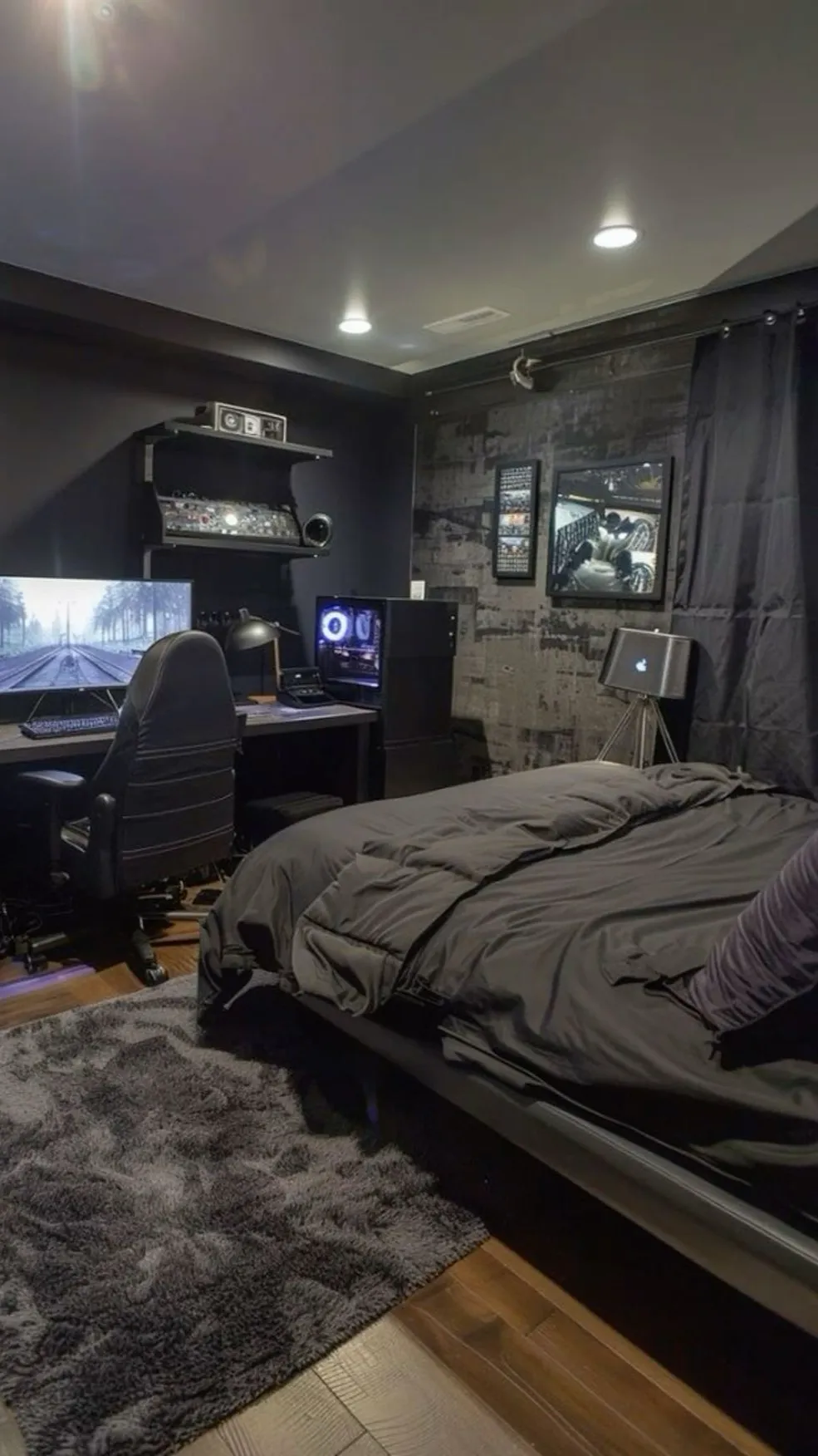 ai character: sleepover. background